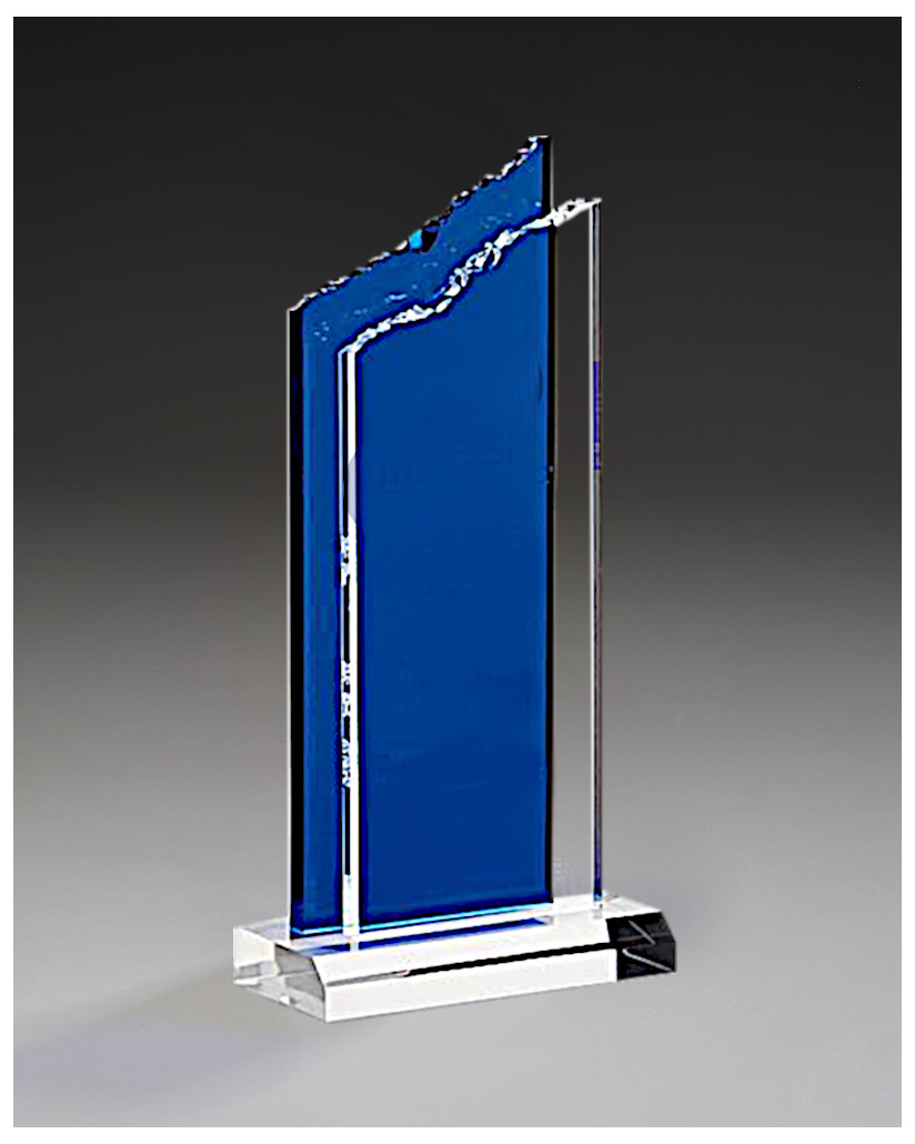 Acryltroph�e Cracked Peak