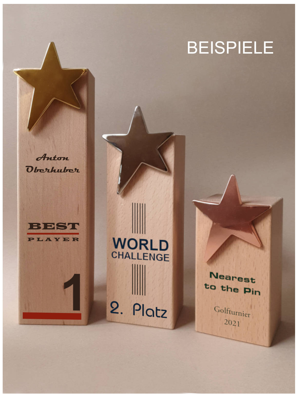 Holztroph�e Antares