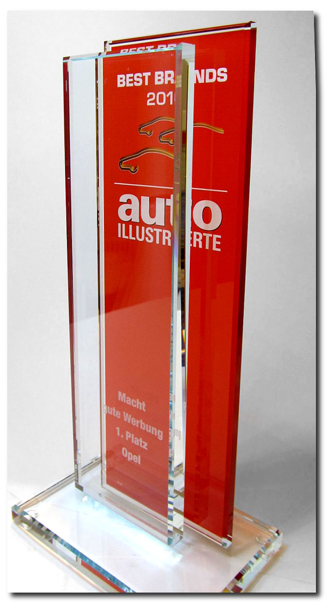 beide Glasteile mit hochwertigem UV-Druck beide Glasteile mit hochwertigem UV-Druck