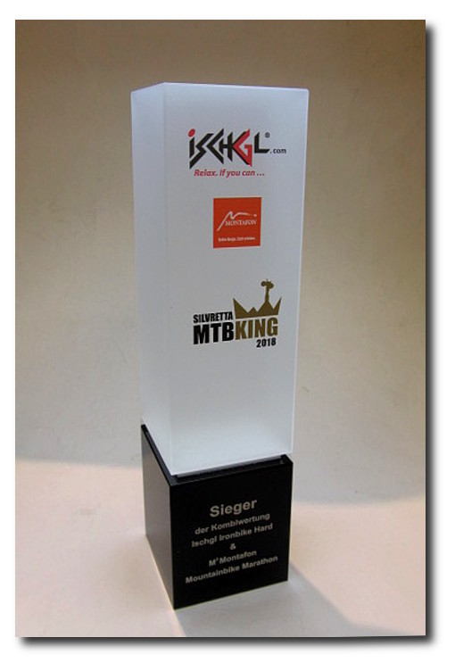 Glasaward Cubix-moonlight Glasaward Cubix-moonlight