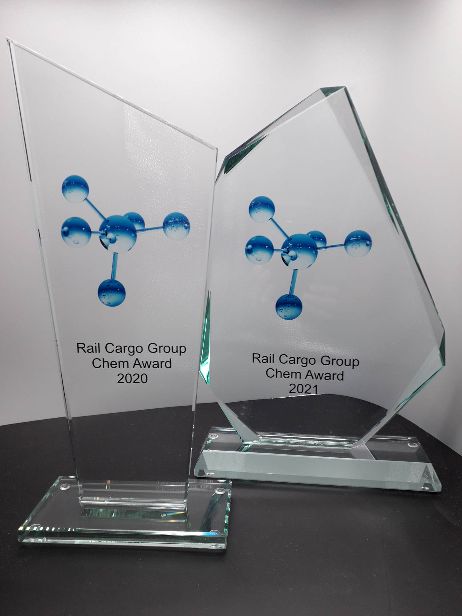 Glaspokale mit Gravur, Glastroph&auml;en, Glasawards, 3D Foto Glasgravur, Pokale:  Beispiel 4