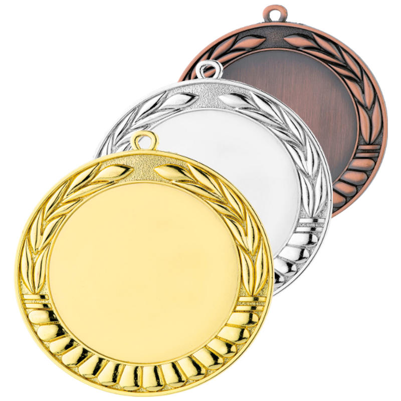 Glaspokale mit Gravur, Glastroph&auml;en, Glasawards, 3D Foto Glasgravur, Pokale:  Medaille M70-89