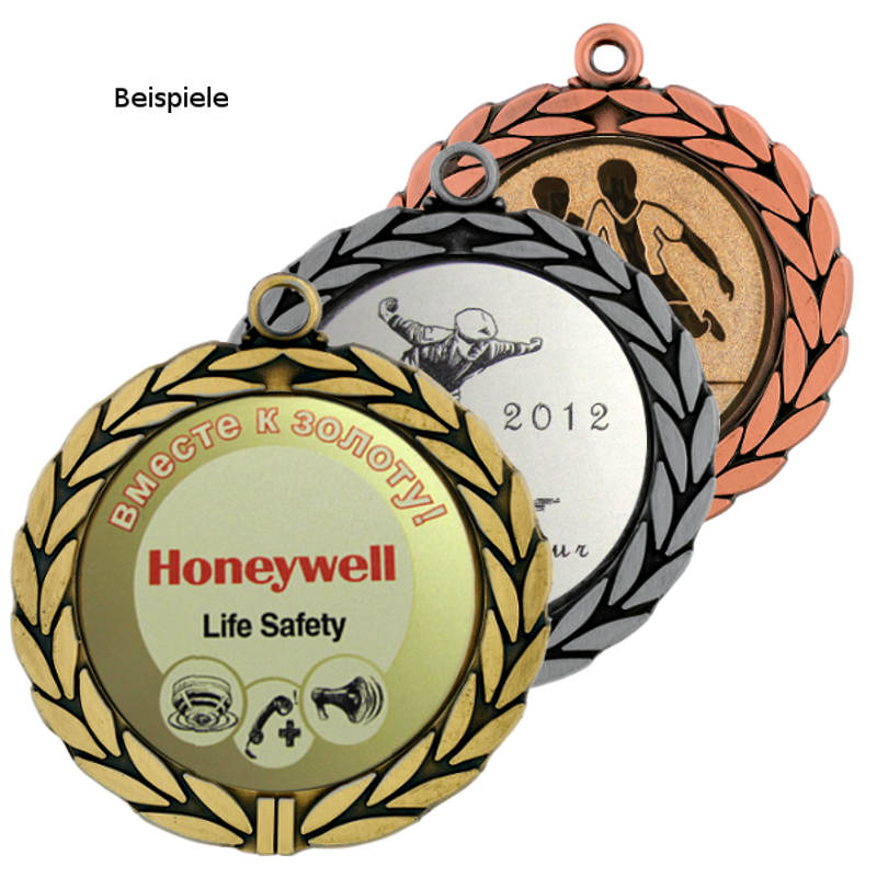Medaille mit Aluronde und Standardemblem Medaille mit Aluronde und Standardemblem