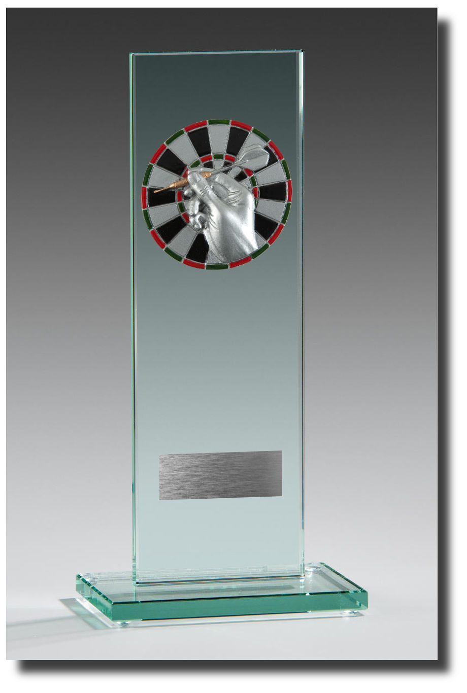 Glastroph�e Rechteck-green-Dart