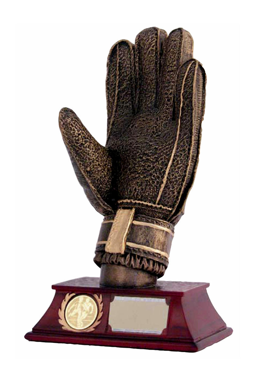 Glaspokale mit Gravur, Glastroph&auml;en, Glasawards, 3D Foto Glasgravur, Pokale:  Fußballtroph�e F.93