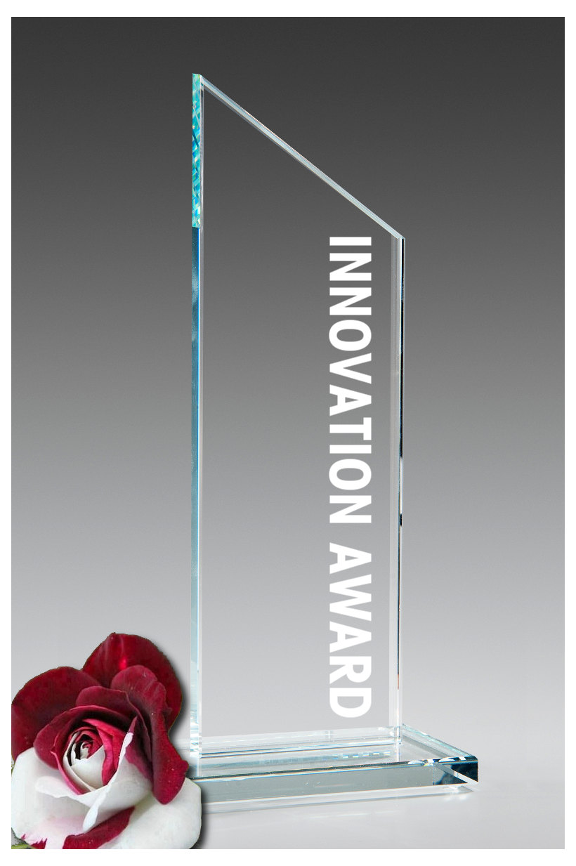 Glastrophäe Dubai-klar Glastrophäe Dubai-klar