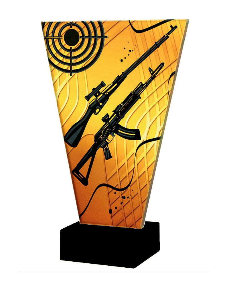 Glaspokal Gewehr Glaspokal Gewehr