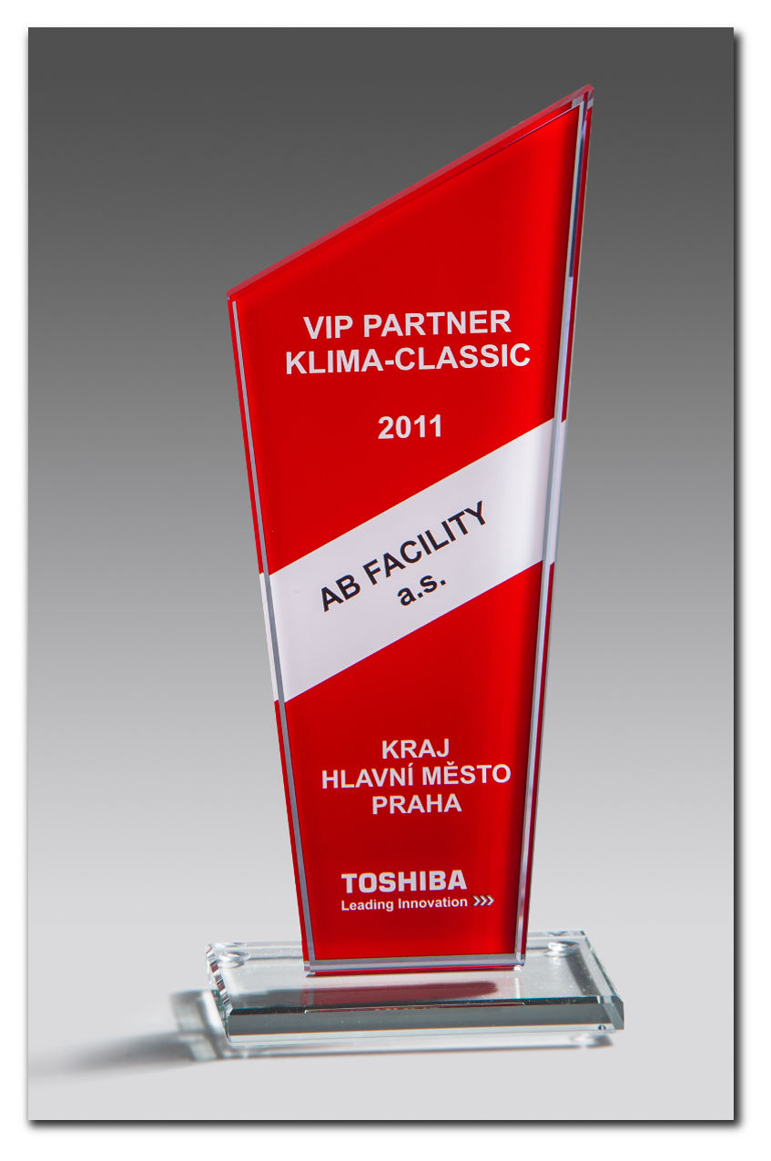 Glastroph&auml;e mit UV-Druck