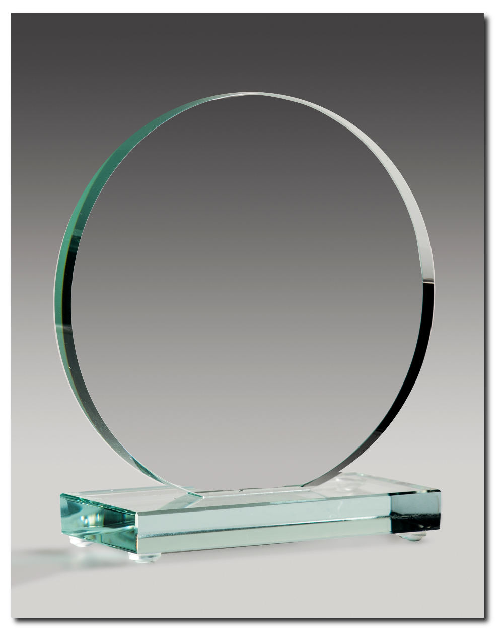 günstige Glastrophäe Circle günstige Glastrophäe Circle
