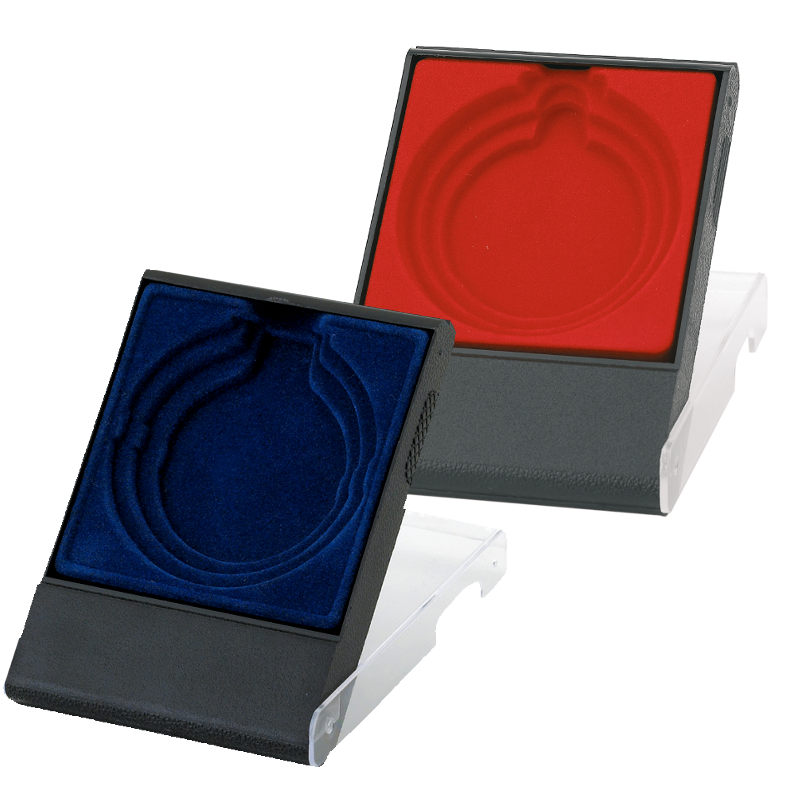 Glaspokale mit Gravur, Glastroph&auml;en, Glasawards, 3D Foto Glasgravur, Pokale:  Medaillenetui B75