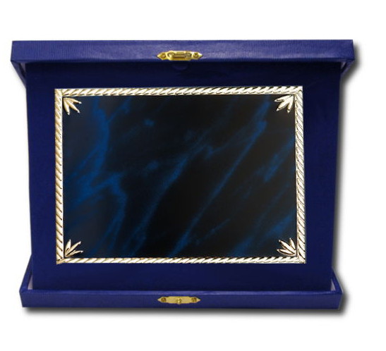 Glaspokale mit Gravur, Glastroph&auml;en, Glasawards, 3D Foto Glasgravur, Pokale:  Ehrentafel-Imperial-quer