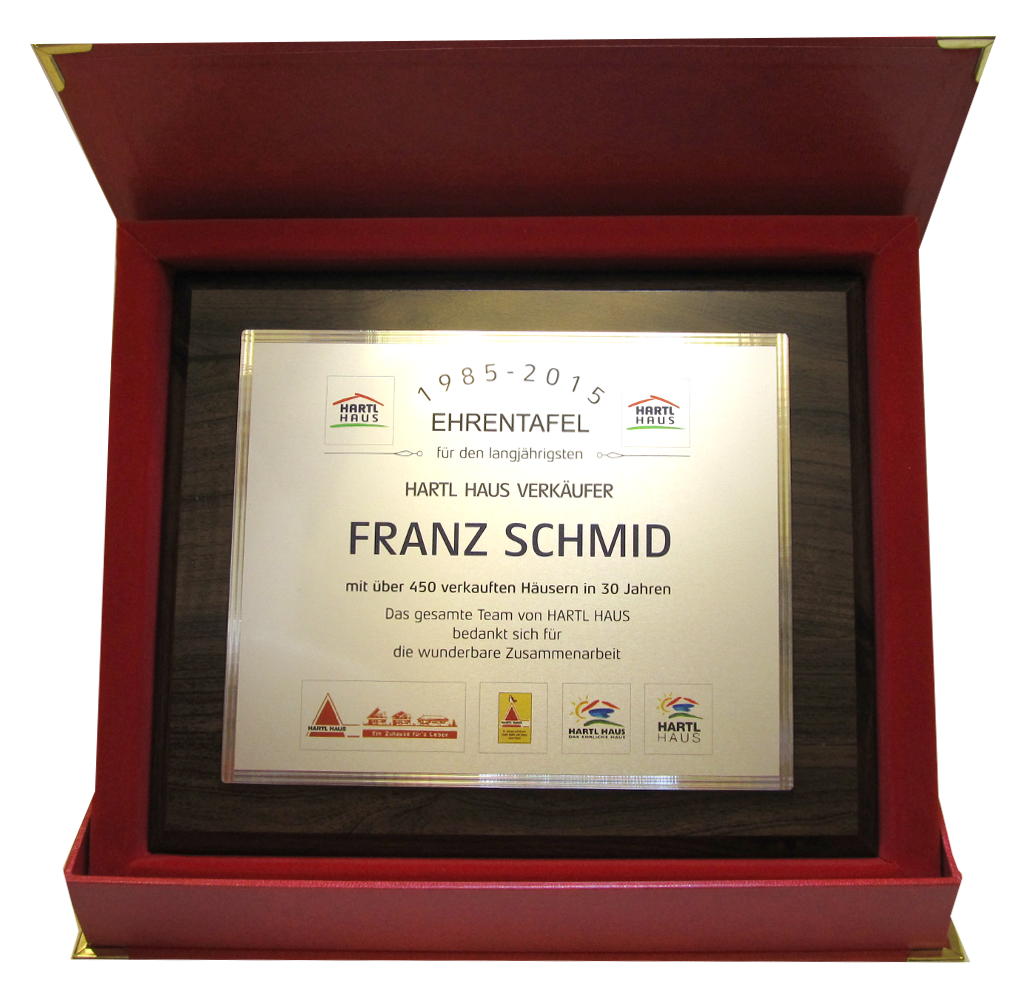 Ehrentafel Palermo mit UV-Druck Ehrentafel Palermo mit UV-Druck