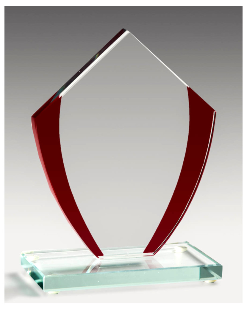 Glaspokale mit Gravur, Glastroph&auml;en, Glasawards, 3D Foto Glasgravur, Pokale:  Glastroph�e - Kalahari