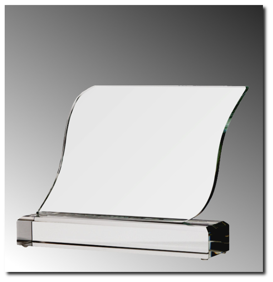 Glaspokale mit Gravur, Glastroph&auml;en, Glasawards, 3D Foto Glasgravur, Pokale:  Glaspokal Torpedo