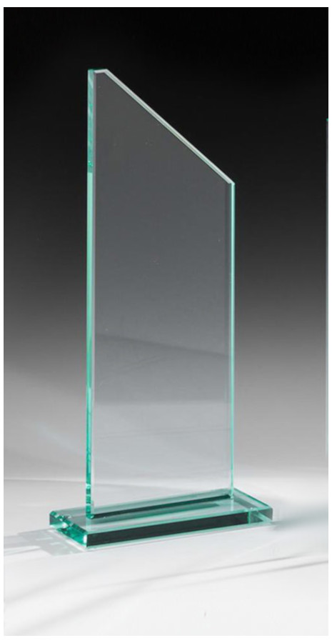 Glaspokale mit Gravur, Glastroph&auml;en, Glasawards, 3D Foto Glasgravur, Pokale:  Glaspokal Ankogel