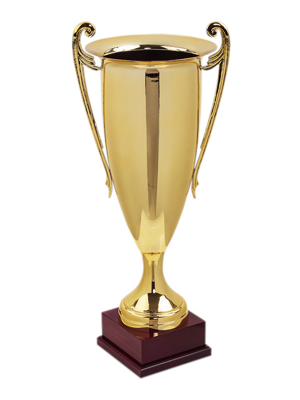 Glaspokale mit Gravur, Glastroph&auml;en, Glasawards, 3D Foto Glasgravur, Pokale:  Henkelpokal Magna-gold
