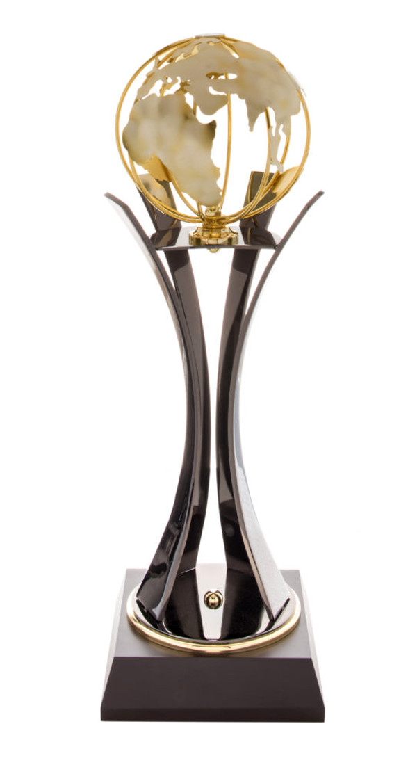 Glaspokale mit Gravur, Glastroph&auml;en, Glasawards, 3D Foto Glasgravur, Pokale:  Pokal - Mundial